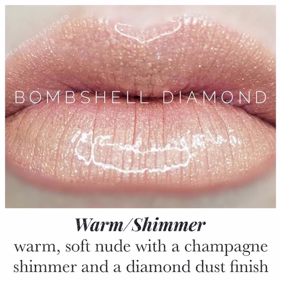 Nude Peach Diamond Sparkle Long Lasting Lip Color - Picture 10 of 10